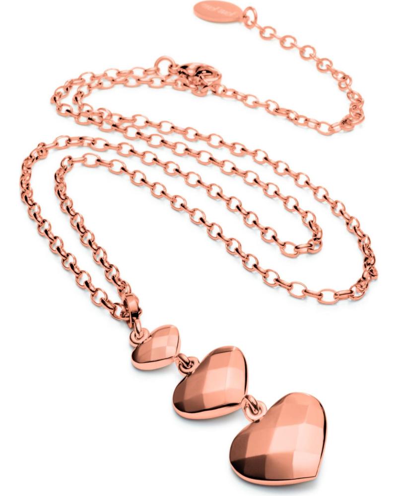 COLLAR FOLLI FOLLIE 1N9T135R CON COLGANTE DE CORAZONES