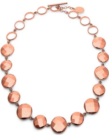 GARGANTILLA FOLLI FOLLIE 1N9T144R DE ESLABONES IRREGULARES