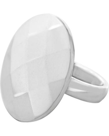 BAGUE FOLLI FOLLIE MODÈLE 1R0F001-52 AVEC DESIGN OVALE FACETTÉ