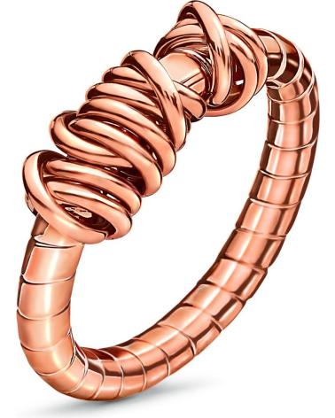 BAGUE FOLLI FOLLIE 1R14T030R-52 DESIGN TRESSÉ OR ROSE