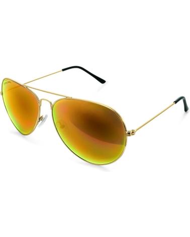 LUNETTES DE SOLEIL FOLLI FOLLIE AVIATEUR DORÉES SG17T013GO