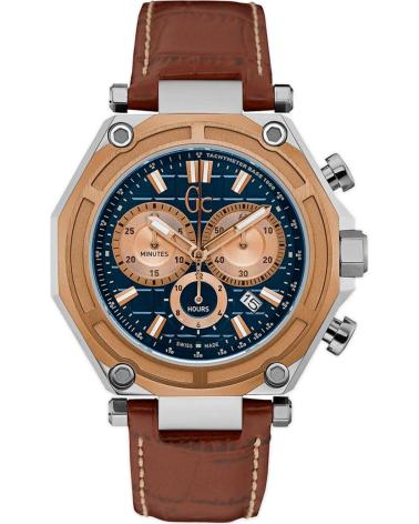OROLOGIO GC X10005G7S CRONOGRAFO MARRONE MARRON