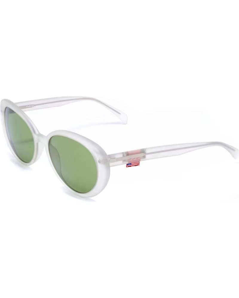 Accueil-ITALIA-INDEPENDENT-LUNETTES DE SOLEIL ITALIA INDEPENDENT 0046-012-000 AVEC MONTURE TRANSPARENTE ET VERRES VERTS-
