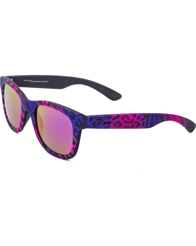 Home-ITALIA-INDEPENDENT-ITALIA INDEPENDENT 0090-ZEB-017 SUNGLASSES WITH PURPLE MIRRORED LENSES-