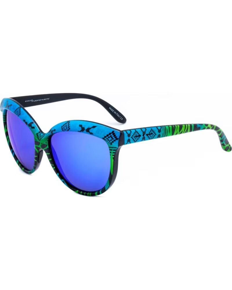 Inicio-ITALIA-INDEPENDENT-GAFAS DE SOL ITALIA INDEPENDENT 0092INX-033-000 MONTURA CAMUFLAJE AZUL LENTES ESPEJADAS AZULES-