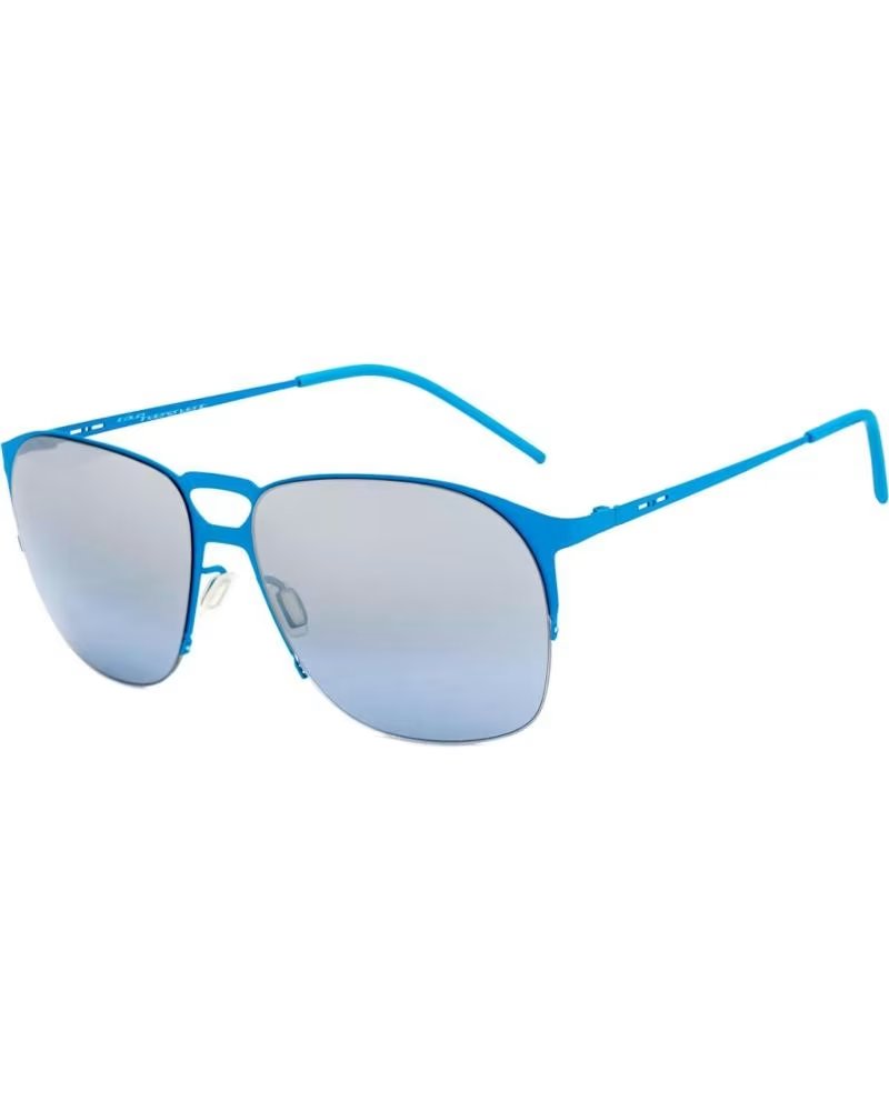 Accueil-ITALIA-INDEPENDENT-LUNETTES DE SOLEIL ITALIA INDEPENDENT 0211-027-000 MIROIR ARGENT BLEUÂTRE-