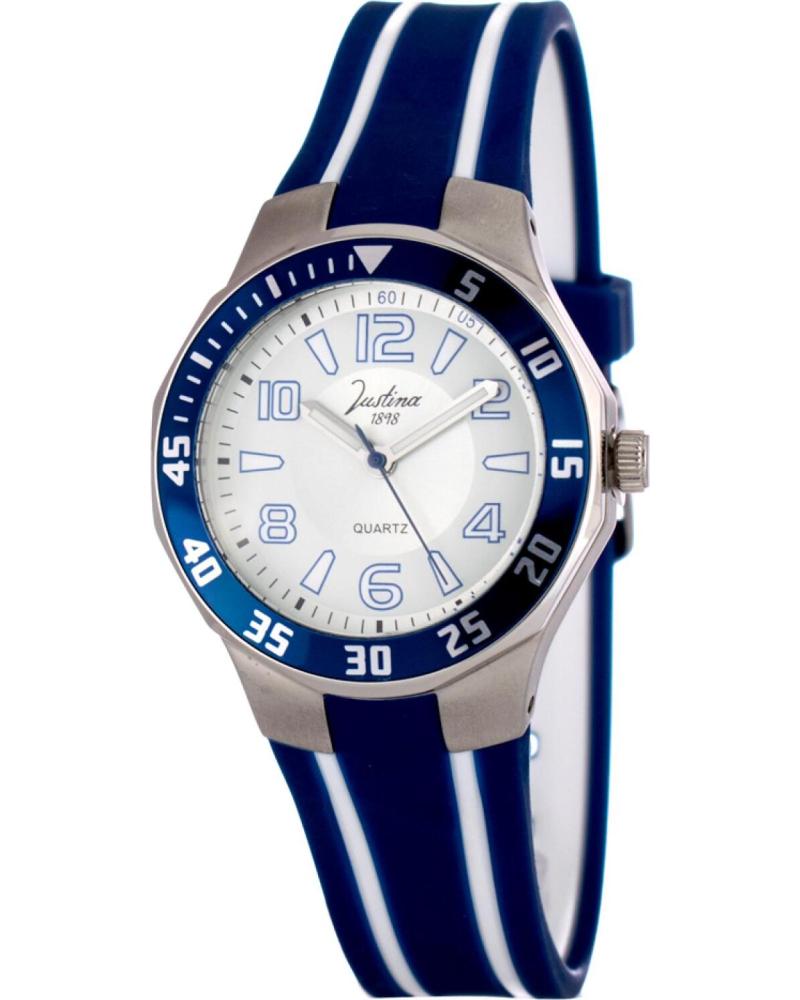 JUSTINA 11910AB AZUL BLANCO