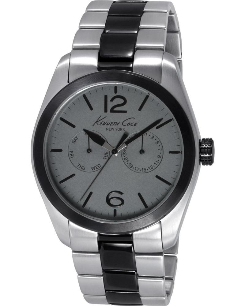 KENNETH COLE IKC9365 PLATA Y NEGRO