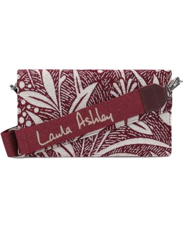 LAURA ASHLEY CRESTON-FLOWER-CLARET-RED
