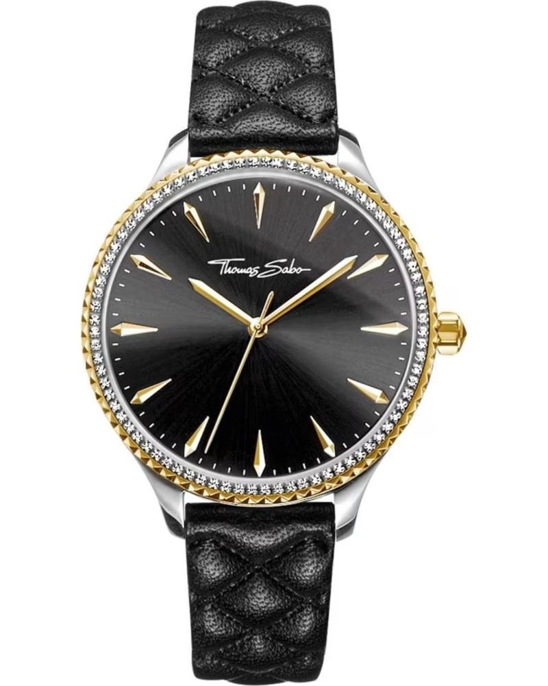 Home-THOMAS-SABO-THOMAS SABO WATCH WA0323-221-203 38MM BICOLOR BLACK WITH GOLD DETAILS-NEGRO