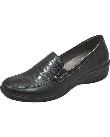 Chaussures pour Femme LUMEL - MOCASIN CON ELASTICO EN EL LATERAL PLANTILLA EXTRA BLACK 2738-958