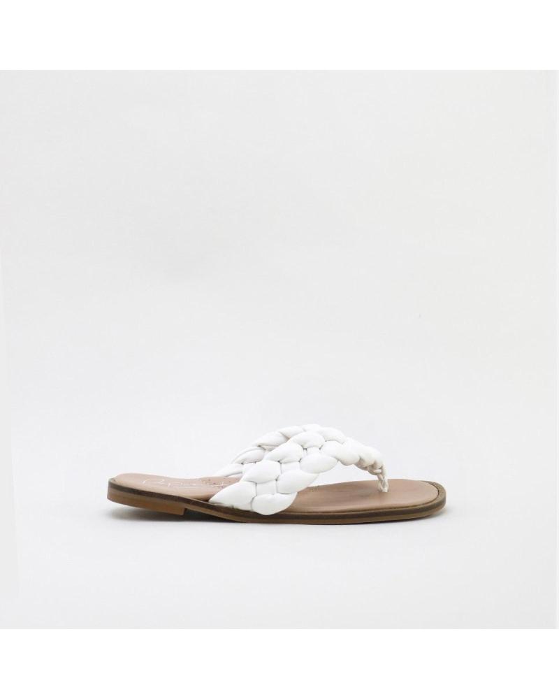 ELI SANDALIAS TIRAS TRENZA 1957 BLANCO