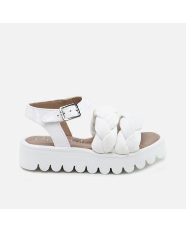 ELI SANDALIAS BUBBLE DOBLE TRENZA 1957 BLANCO