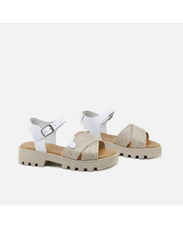 ELI SANDALIAS GEL RAFIA 1957 BLANCO