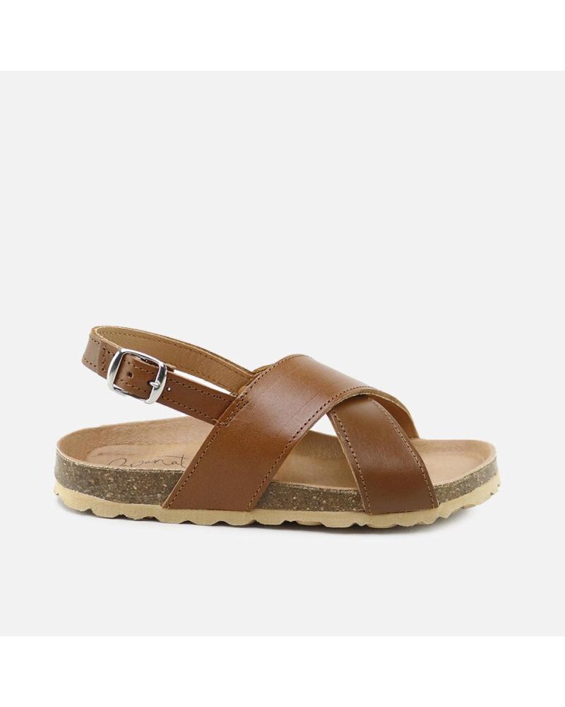 ELI SANDALIAS BIO CUERO BASIC 1957 MARRON