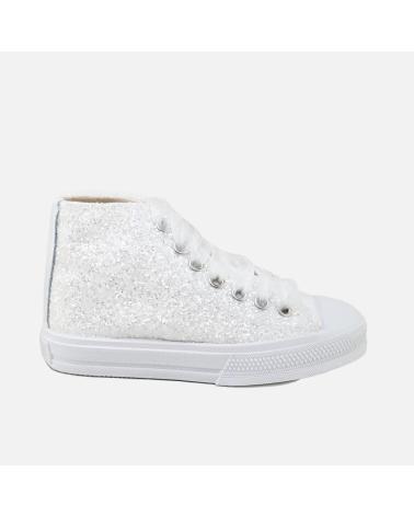 BOTAS ELI URBAN57 GLITTER ICE 1957 DE LONA BRANCA BLANCO