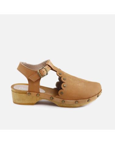 ELI ZUECO TACHAS CUOIO PAPANATAS 1957 MARRON