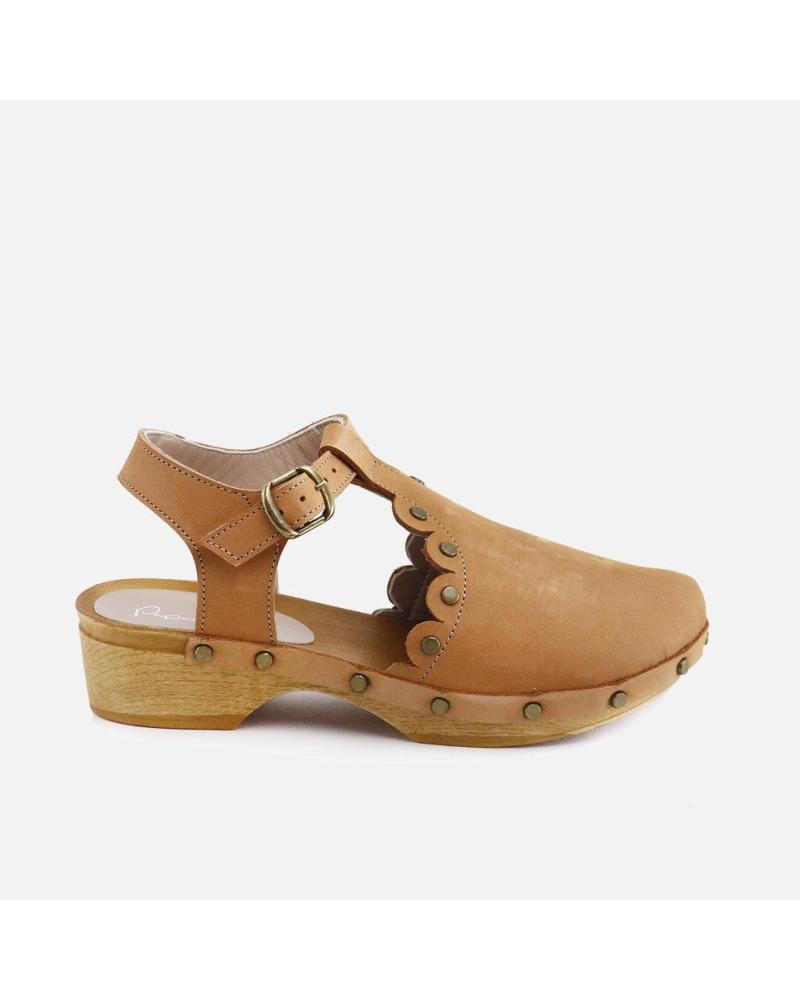 ELI ZUECO TACHAS CUOIO PAPANATAS 1957 MARRON