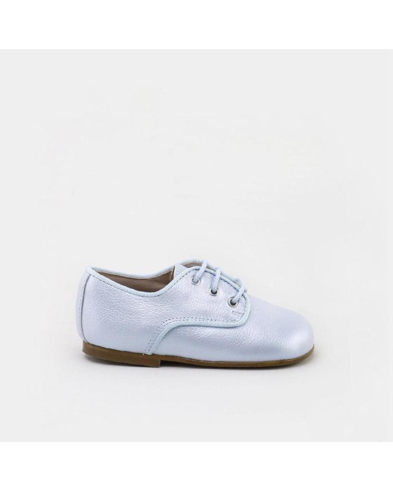 ELI BLUCHERS PIEL PERLADA CELESTE 1957 AZUL