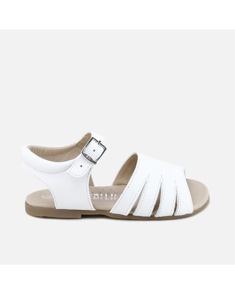 ELI SANDALIAS TIRAS BLANCAS PRIMEROS PASOS CUCADA 1957 BLANCO