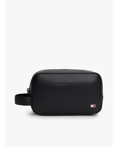 TOMMY HILFIGER TH FLAG WASHBAG NEGRO