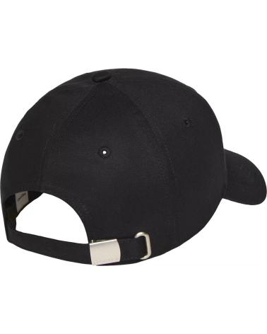 CALVIN KLEIN LOGO EMBROIDERY BASEBALL CAP NEGRO