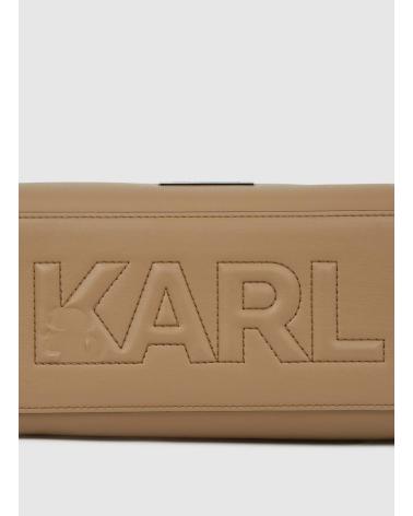 KARL LAGERFELD IKON SMOOTH SM TOTE TAUPE