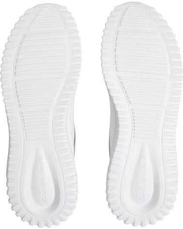 CALVIN KLEIN EVA RUNNER LOW LACE ML BLANCO
