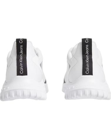CALVIN KLEIN EVA RUNNER LOW LACE ML BLANCO