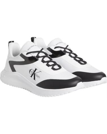 CALVIN KLEIN EVA RUNNER LOW LACE ML BLANCO