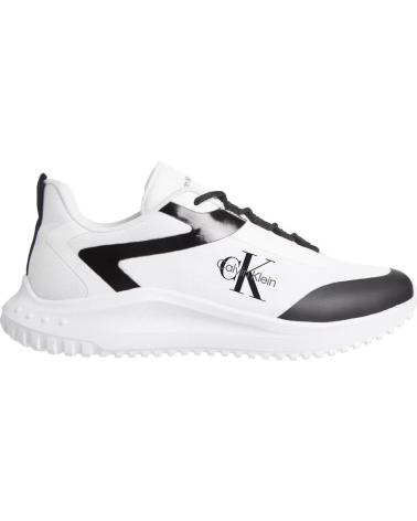 CALVIN KLEIN EVA RUNNER LOW LACE ML BLANCO