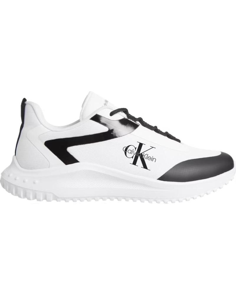 CALVIN KLEIN EVA RUNNER LOW LACE ML BLANCO