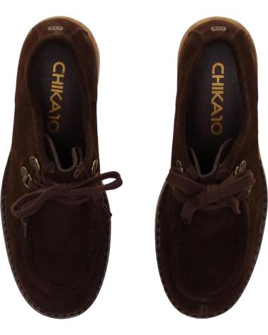 CHIKA10 AMELIA 01 SCHNÜRSCHUHE BRAUN MARRON-BROWN