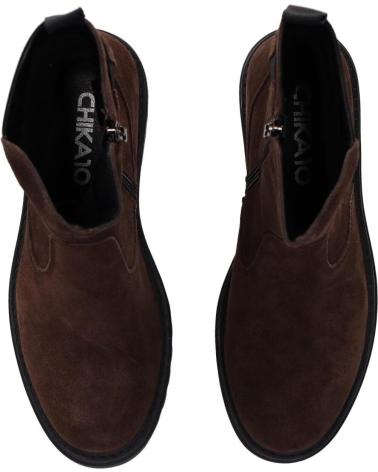 BOTA CHIKA10 AINHOA 01 CASTANHA MARRON-BROWN