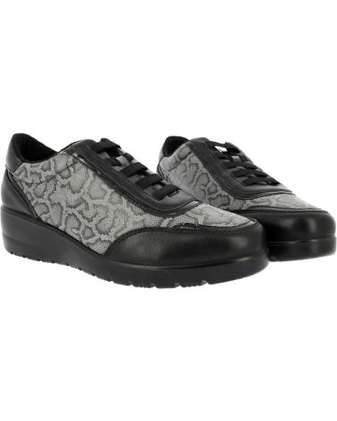 ZAPATILLA DEPORTIVA DOCTOR CUTILLAS 45419 ESTAMPADO NEGRO D`CUTILLAS NEGRO