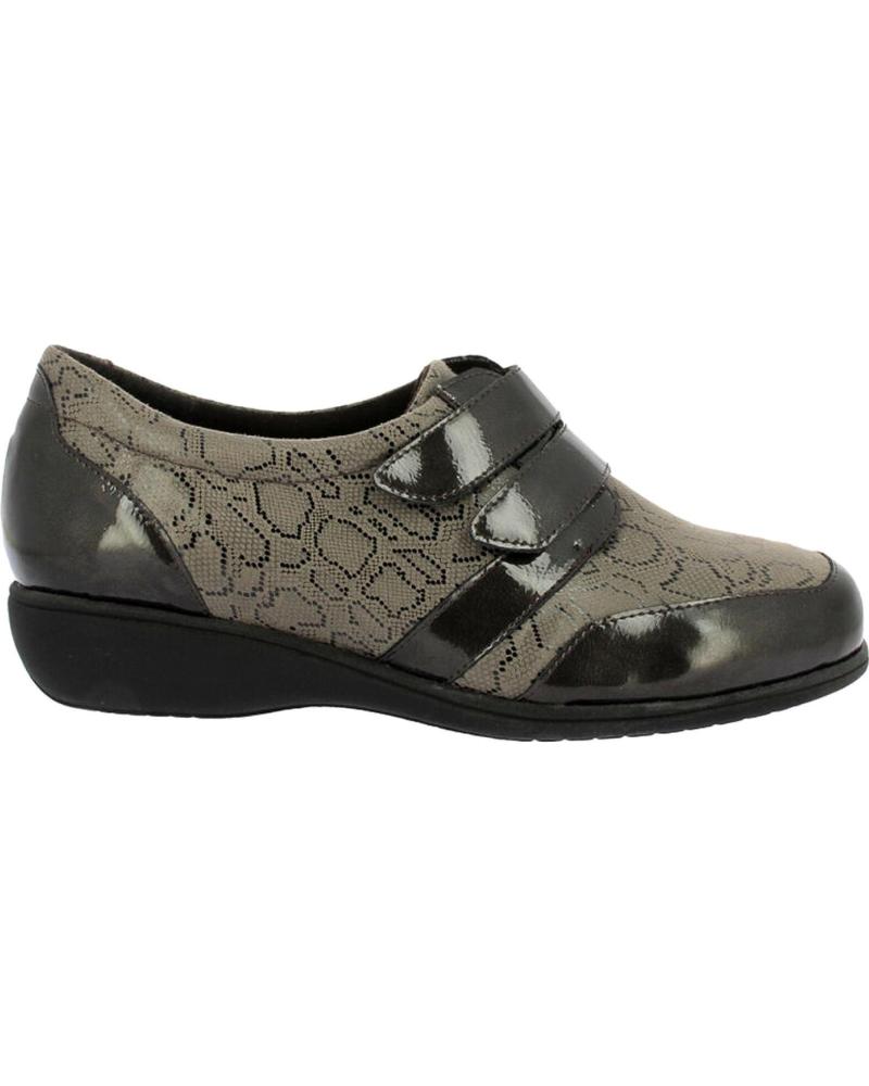 D`CUTILLAS DOCTOR CUTILLAS 53582 - ANTHRACITE PATTERNED COMFORT SHOE ANTRACITA