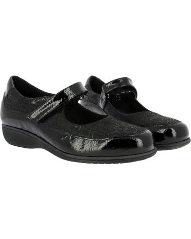 D`CUTILLAS DOCTOR CUTILLAS 53583 - SABRINA CONFORT CHAROL PRETO NEGRO