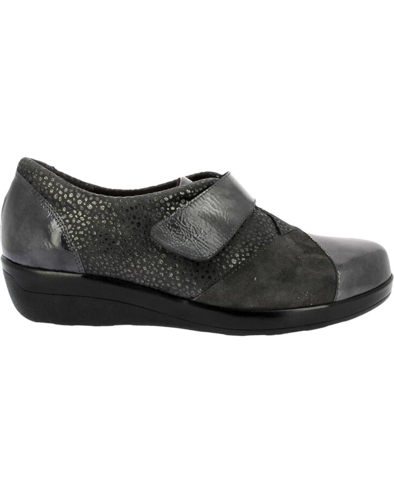 SCARPE DOCTOR CUTILLAS 56110 ANTRACITE MÉLANGE CON VELCRO ANTRACITA