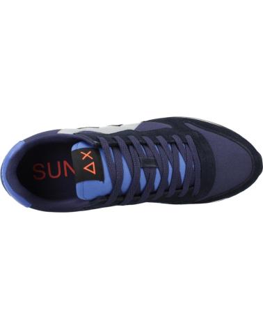 SNEAKERS SUN68 JAKI SOLID S07 NAVYBL BLU DA UOMO S07 NAVYBL