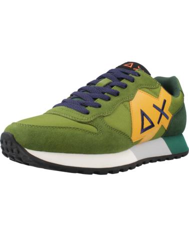 SUN68 ZAPATILLAS HOMBRE MODELO JAKI SOLID COLOR VERDE S42 OLIVE