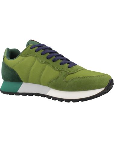 SUN68 ZAPATILLAS HOMBRE MODELO JAKI SOLID COLOR VERDE S42 OLIVE