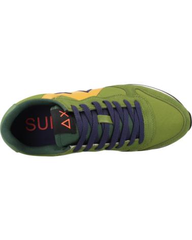 SUN68 ZAPATILLAS HOMBRE MODELO JAKI SOLID COLOR VERDE S42 OLIVE
