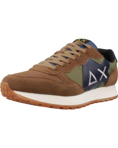 SUN68 ZAPATILLAS HOMBRE MODELO JAKI BICOLOR COLOR MARRON S93 FOX