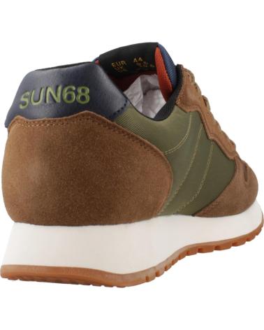 SUN68 ZAPATILLAS HOMBRE MODELO JAKI BICOLOR COLOR MARRON S93 FOX