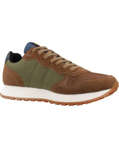 SUN68 ZAPATILLAS HOMBRE MODELO JAKI BICOLOR COLOR MARRON S93 FOX