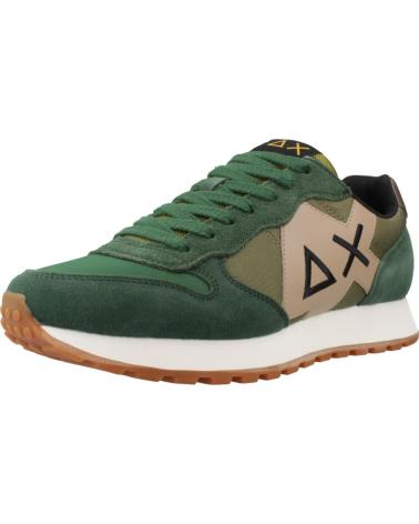 SUN68 ZAPATILLAS HOMBRE MODELO JAKI BICOLOR COLOR VERDE S37 VERDES