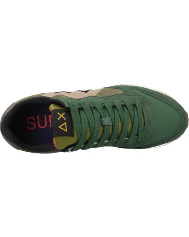 SUN68 ZAPATILLAS HOMBRE MODELO JAKI BICOLOR COLOR VERDE S37 VERDES