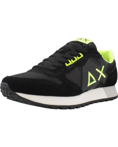 SUN68 ZAPATILLAS HOMBRE MODELO JAKI FLUO COLOR NEGRO S11 NERO