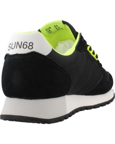 SUN68 ZAPATILLAS HOMBRE MODELO JAKI FLUO COLOR NEGRO S11 NERO
