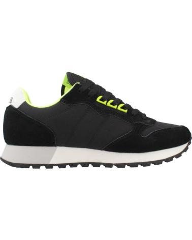 SUN68 ZAPATILLAS HOMBRE MODELO JAKI FLUO COLOR NEGRO S11 NERO